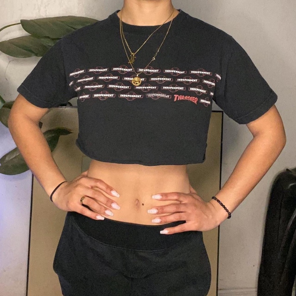 ✨ Thrasher x Independent Trucks crop✨